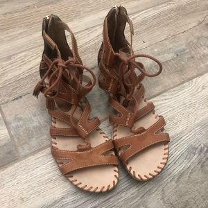 PIKOLINOS leather gladiator sandals